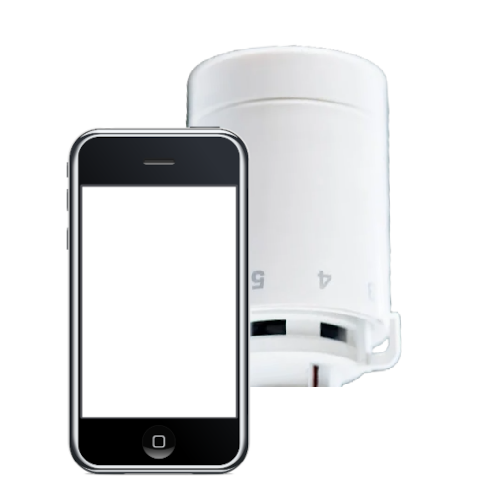 thermostat connecté téléphone