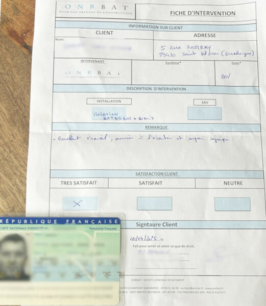 client satisfait 105
